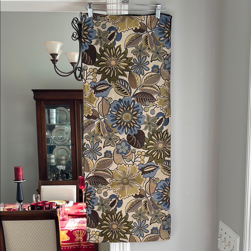 Floral Patterned Table Runner